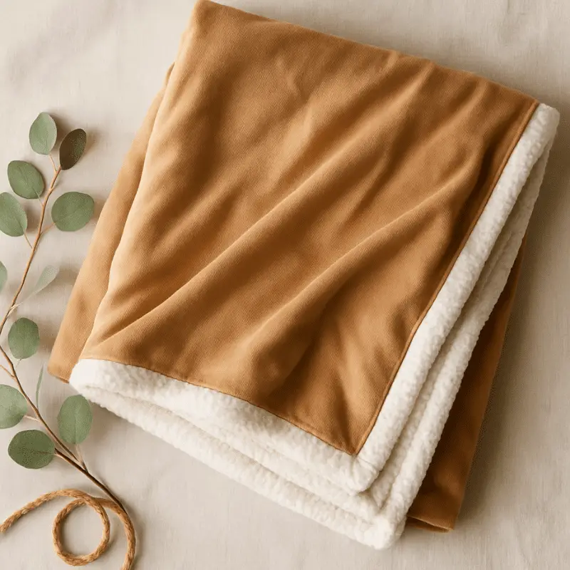 Comfort blanket included in Warrior Bag cancer care package