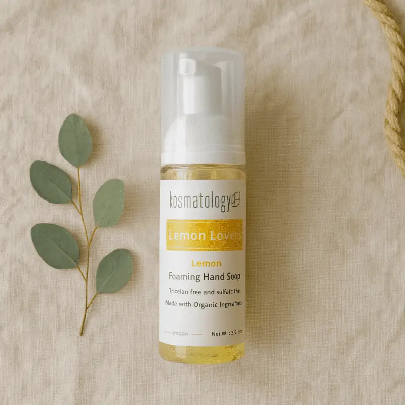 Travel foaming soap pump included in Warrior Bag cancer care package