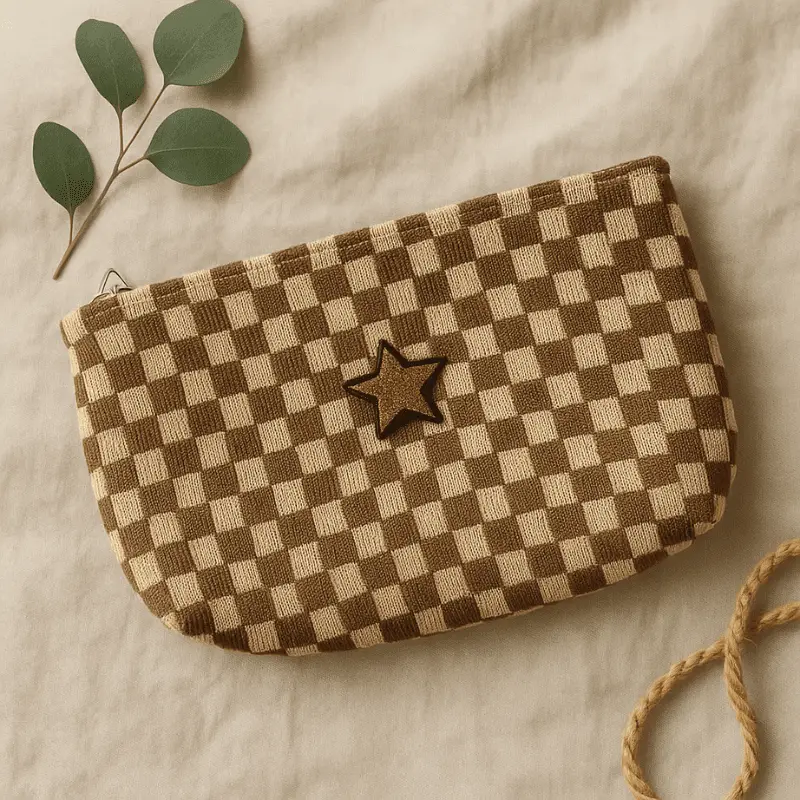 Mini cosmetic bag included in Warrior Bag cancer care package